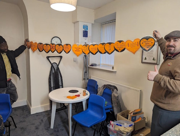 click to see larger image a bit up your end